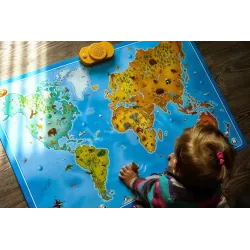 DUMEL DISCOVERY Interaktywna MAPA ZWIERZĘTA Świata DD 60846